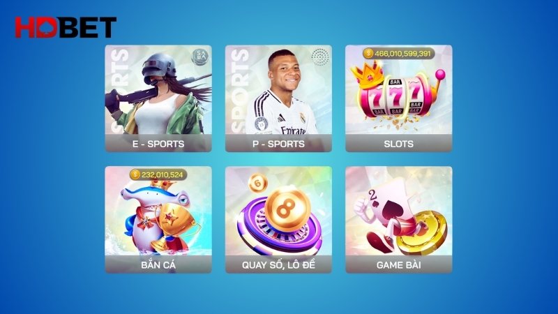 Nền tảng cung cấp đủ mọi thể loại cá cược trực tuyến